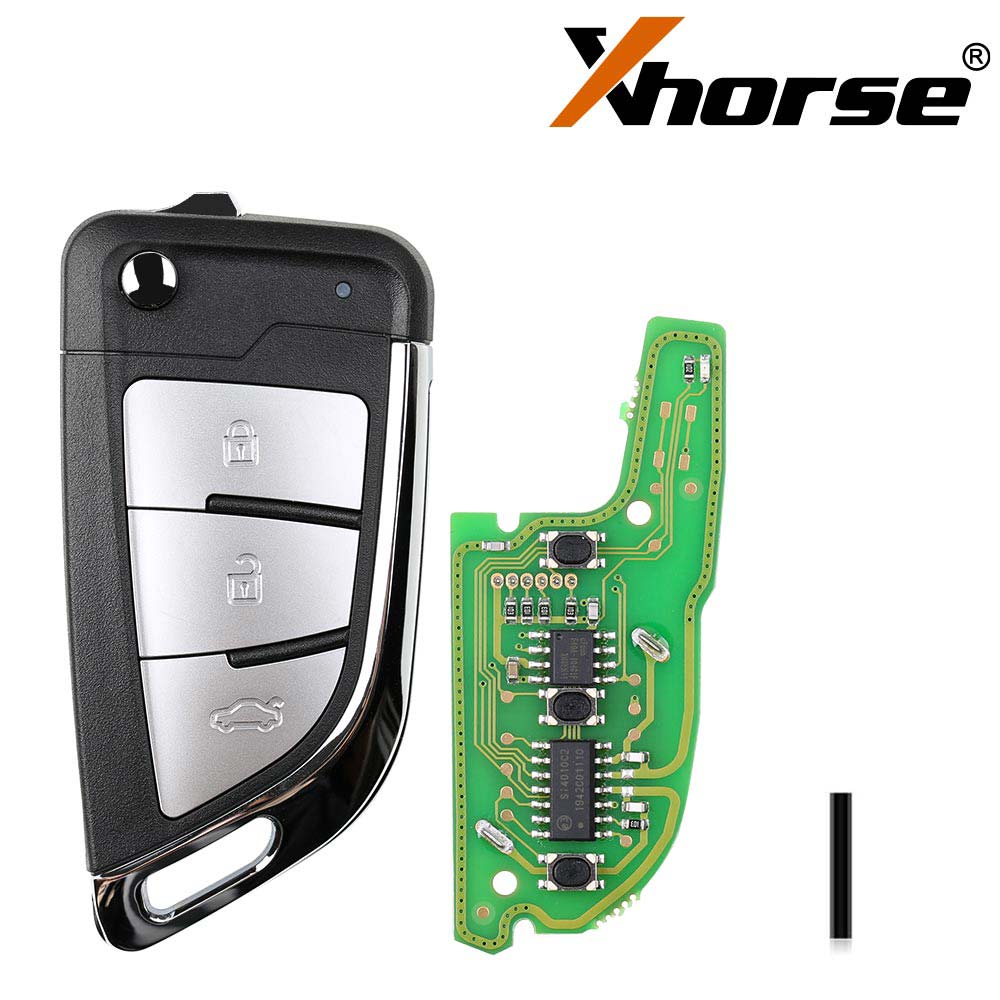 XHORSE XKKF21EN VVDI KNIFE Style (Flip-3 BTN) 1 Pc